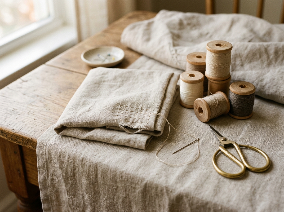 Mindful Tailoring: The Subtle Art of Mending and Reshaping Beloved Clothes