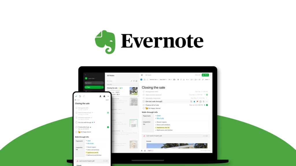 Evernote: Turn Scattered Thoughts Into Work You Can Actually Finish